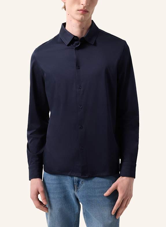 BOGNER Jerseyoverhemd Franz DONKERBLAUW