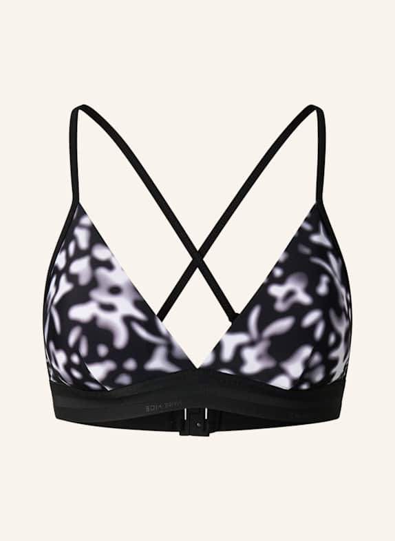 FIRE+ICE Triangel-Bikini-Top HANKA3 SCHWARZ/ WEISS