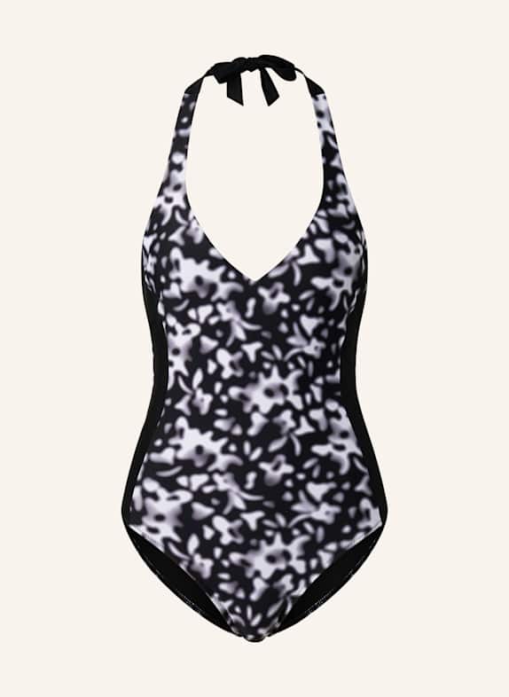 FIRE+ICE Badeanzug SCHWARZ/ WEISS