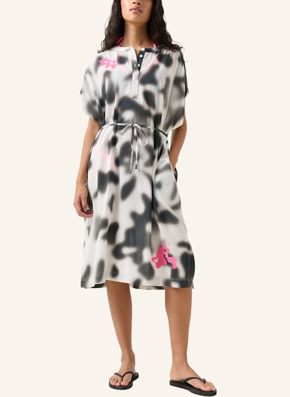 FIRE+ICE Kleid SCHWARZ/ WEISS