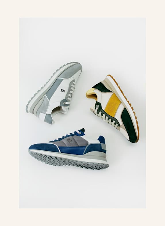 BOGNER Sneaker DUNKELGRÜN/ GELB/ WEISS