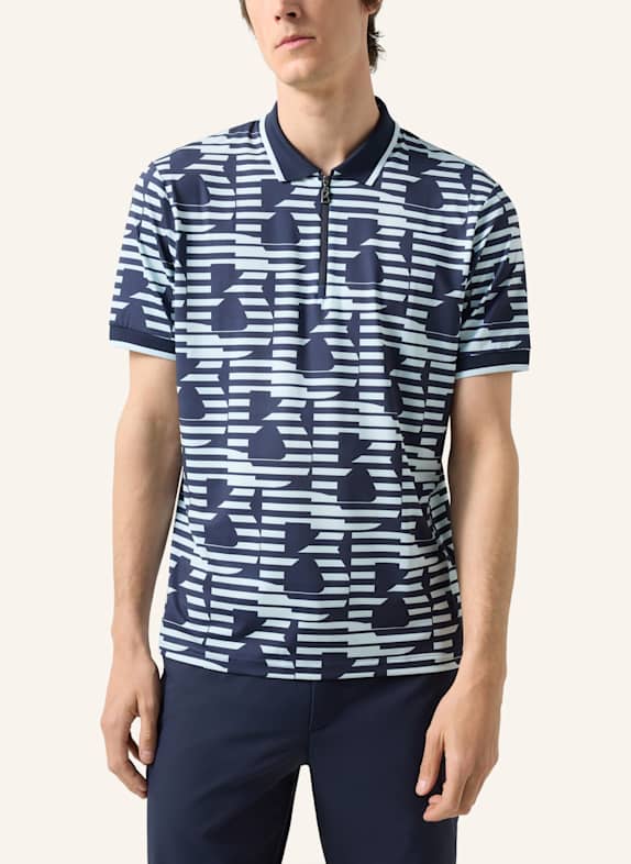 BOGNER Jersey poloshirt VALENTIN DONKERBLAUW/ LICHTBLAUW