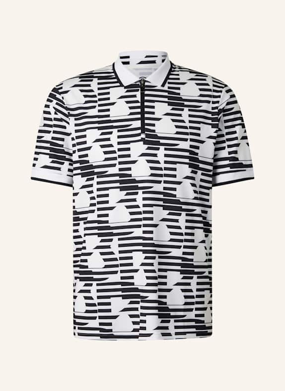BOGNER Jersey-Poloshirt VALENTIN WEISS/ SCHWARZ