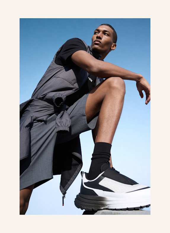 FIRE+ICE Sneaker SCHWARZ/ WEISS