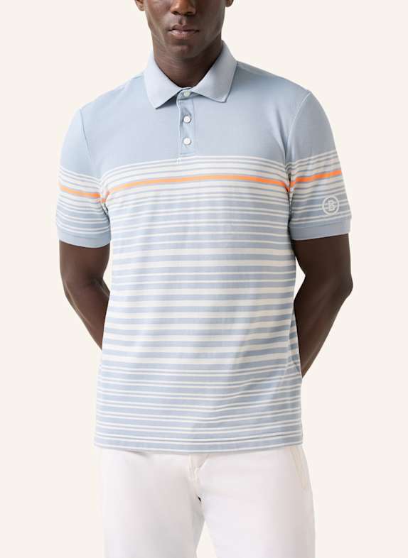 BOGNER Poloshirt Jannes BLAUW/ WIT/ ORANJE/ DONKERBLAUW/ GROEN