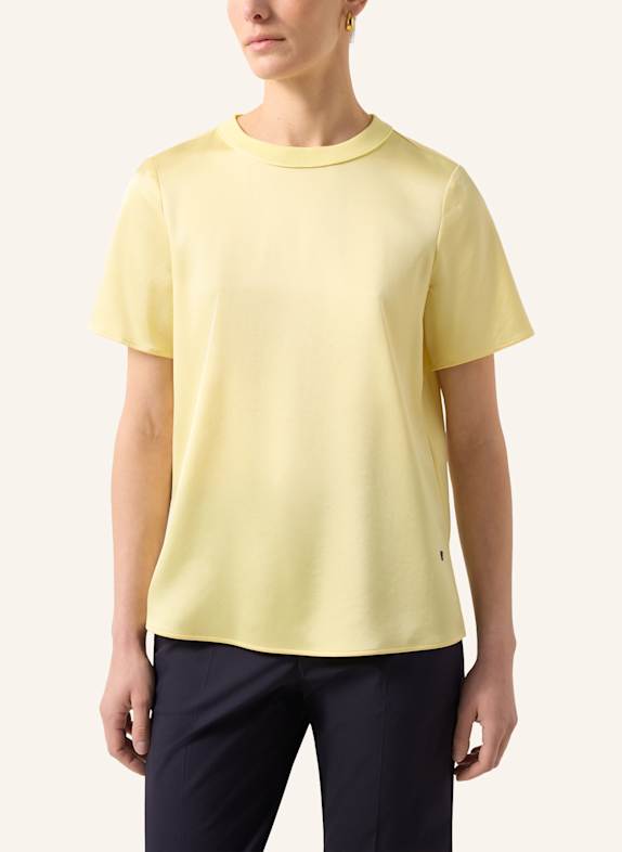 BOGNER Satijnen shirt Dylan GEEL