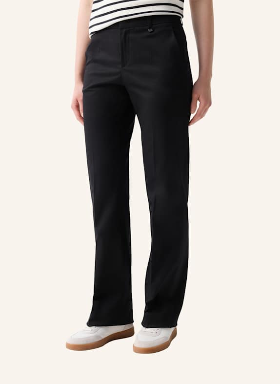 BOGNER Katoenen chino Jody ZWART