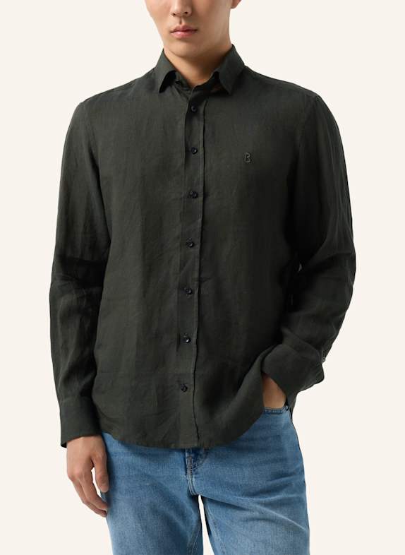 BOGNER Linnen overhemd TIMI Regular Fit OLIJF