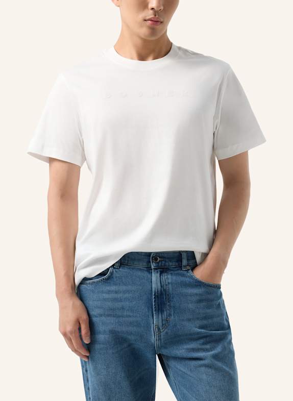 BOGNER Katoenen T-shirt Lukas WIT