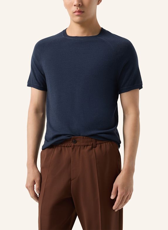 BOGNER Merino-Shirt Osaka DUNKELBLAU