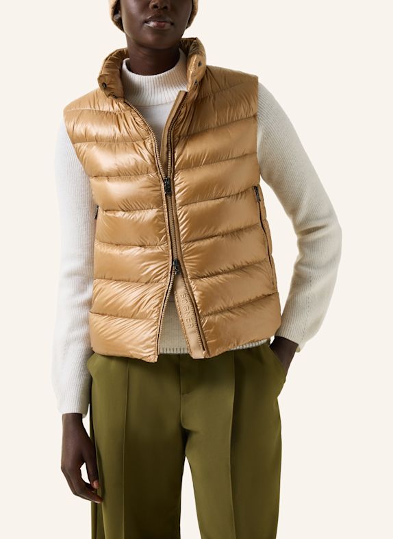 BOGNER Lichtgewicht donsvest Milly CAMEL