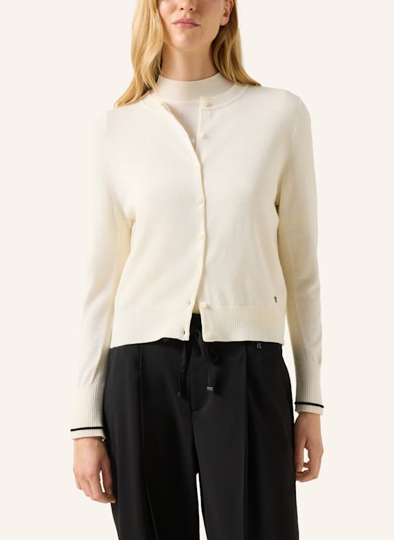 BOGNER Gebreid vest AZOU WIT