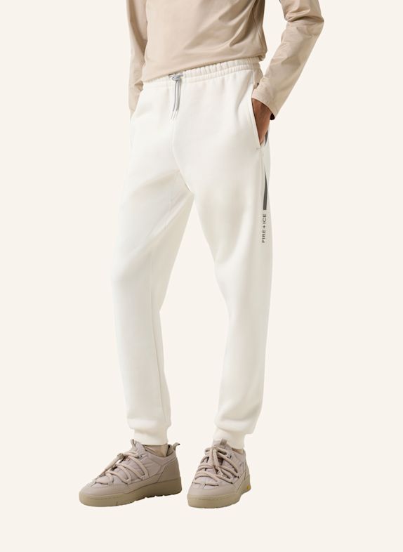 FIRE+ICE Baumwoll-Sweatpants Fadi WEISS