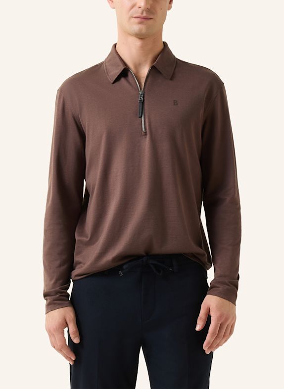 BOGNER Polo-Longsleeve Bailey BRAUN