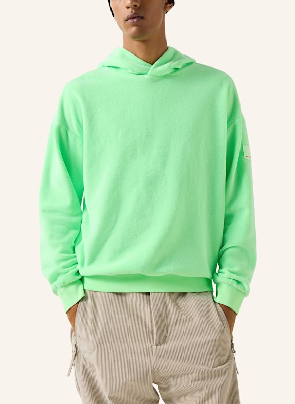 FIRE+ICE Fleece-Hoodie Ilario GRÜN