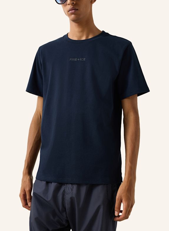 FIRE+ICE Katoenen T-shirt Mick DONKERBLAUW