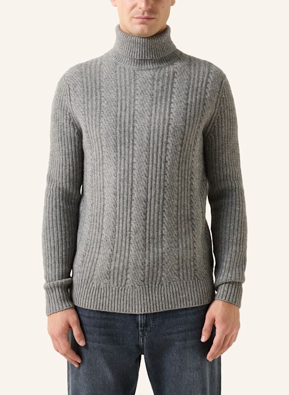 BOGNER Trui met col EROS GRIJS