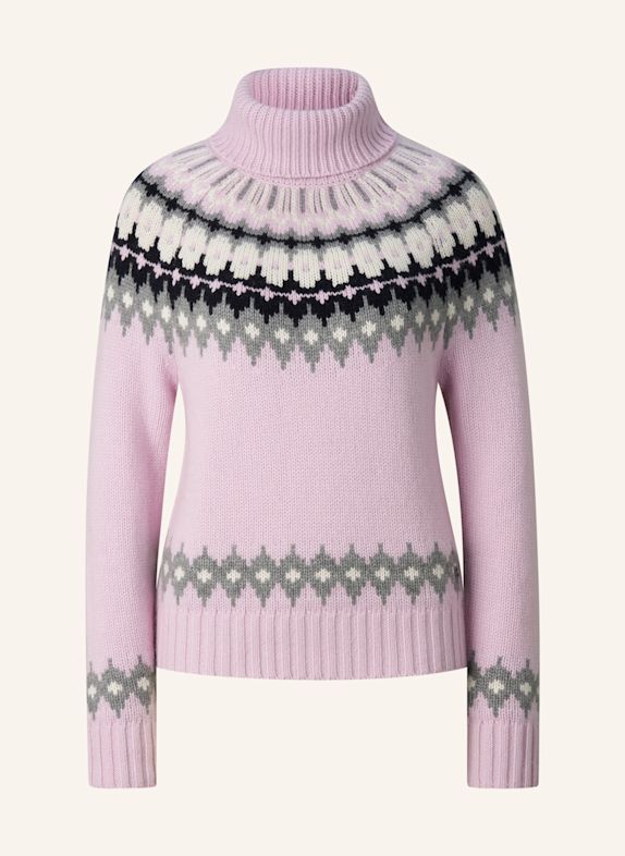 BOGNER Trui met col INGRID-2 ROZE