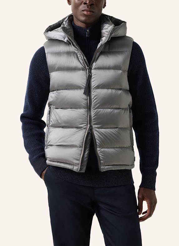 BOGNER Donsvest HOLGER-D3 GRIJS