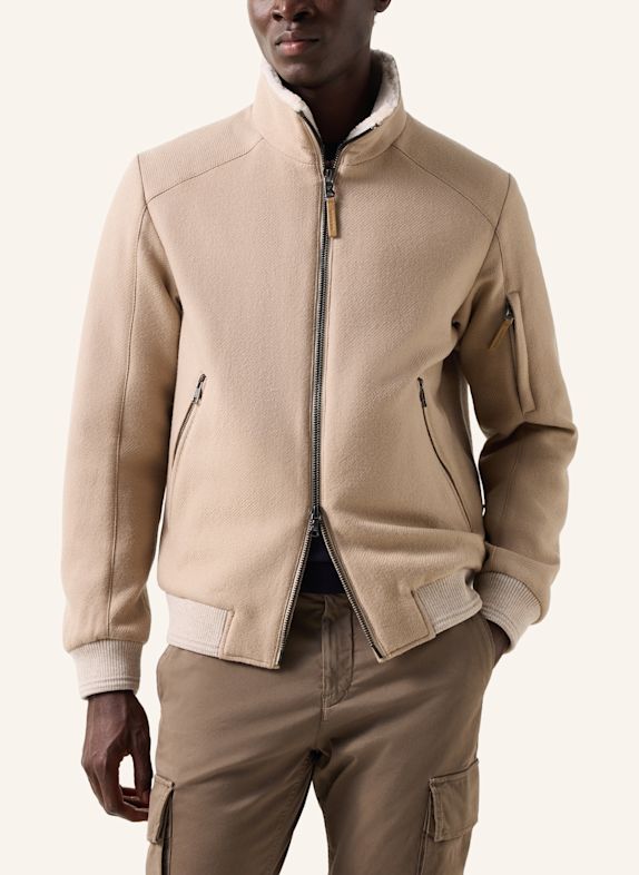 BOGNER Schurwoll-Blouson Teryl CAMEL