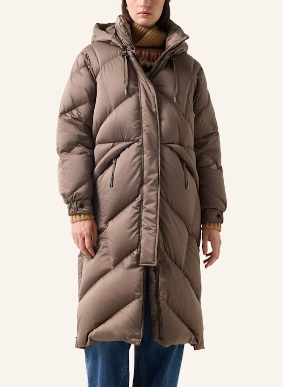 BOGNER Donsmantel GINNY GRIJS / BRUIN