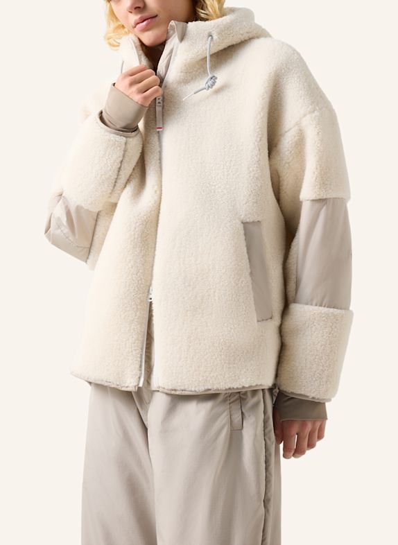 FIRE+ICE Midlayer-Teddy-Jacke Naera WEISS