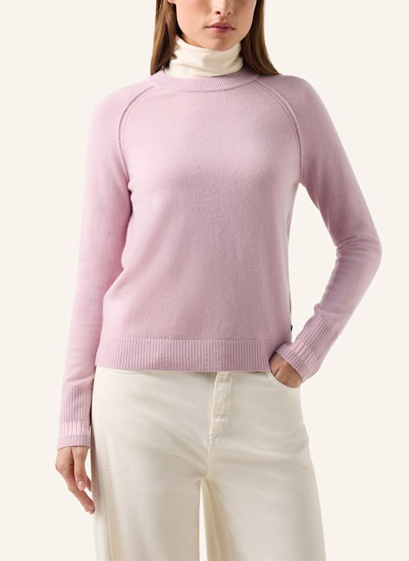 BOGNER Trui Vanessa van scheerwol en kasjmier ROSÉ