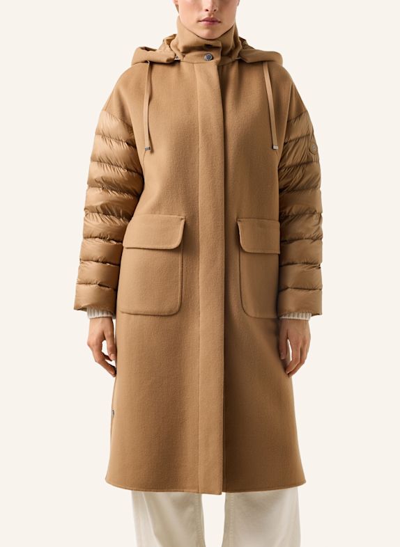BOGNER Doubleface-Donsmantel Trisha CAMEL