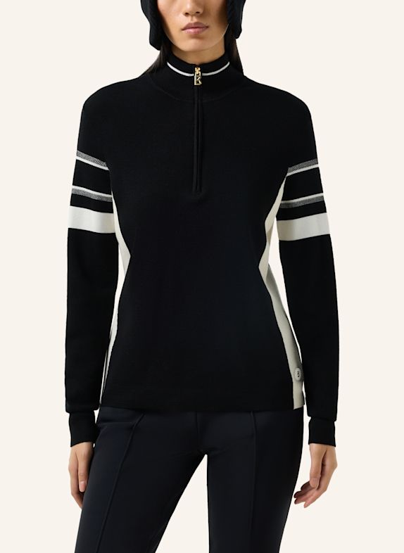 BOGNER Trui Lari ZWART / WIT