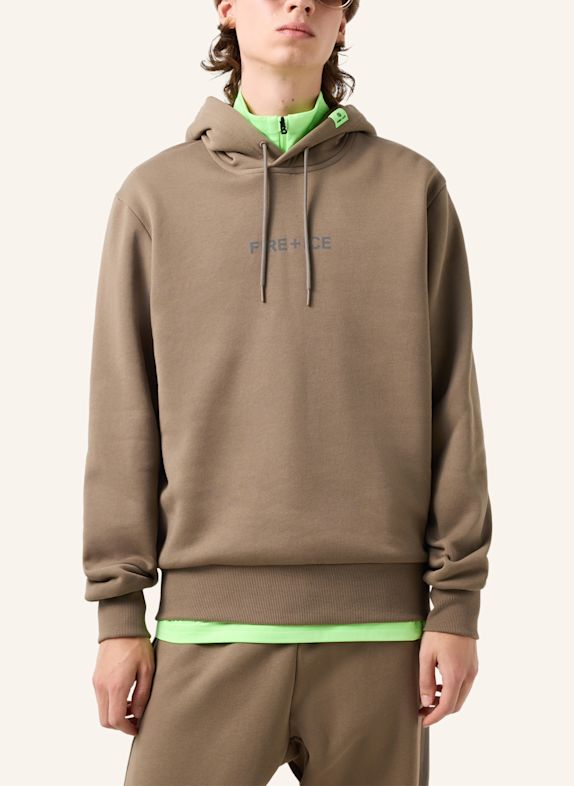 FIRE+ICE Hoodie COVELL TAUPE