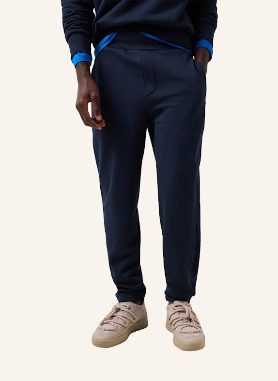 FIRE+ICE Baumwoll-Sweatpants Pedro DUNKELBLAU