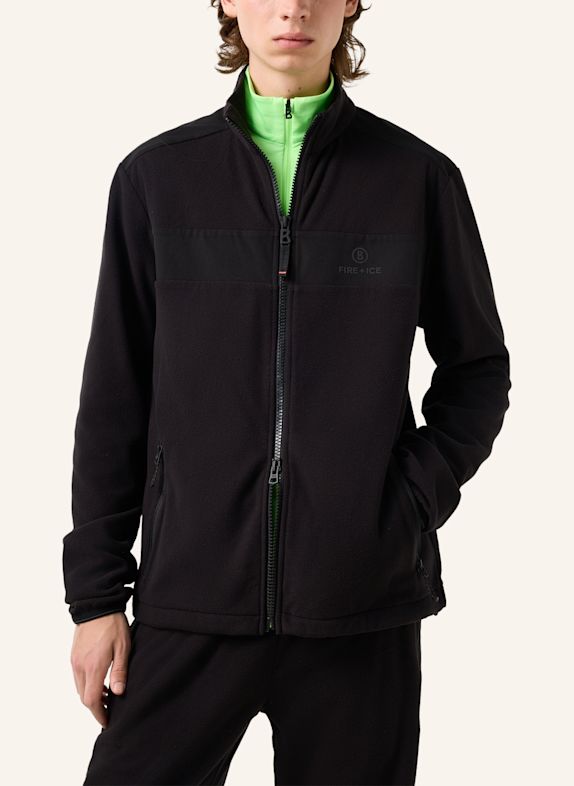 FIRE+ICE Midlayer-Fleecejacke Josh SCHWARZ