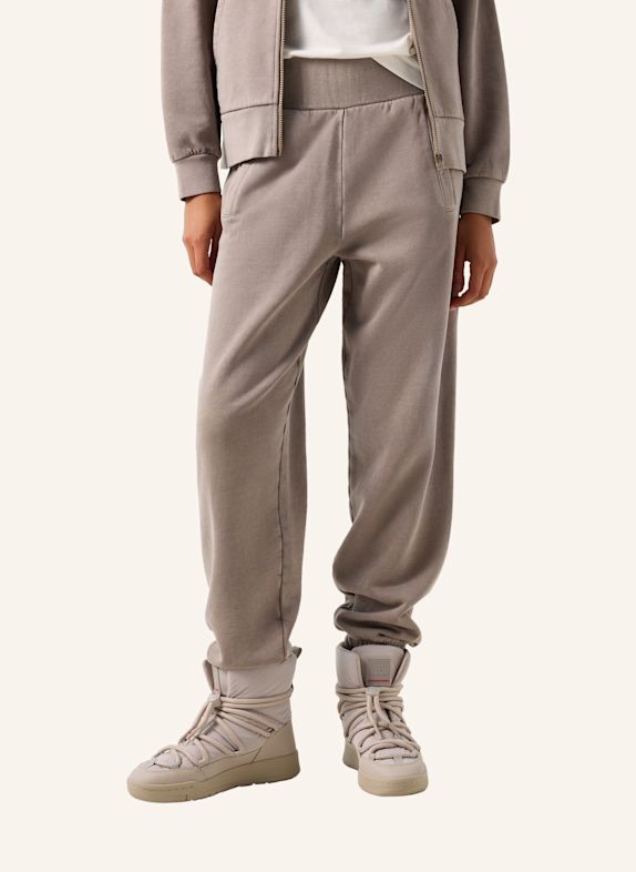 FIRE+ICE Baumwoll-Sweatpants Ilmi TAUPE