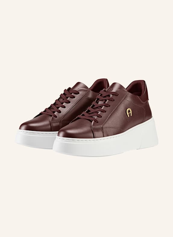 AIGNER sneaker ELAINE 6A DUNKELROT
