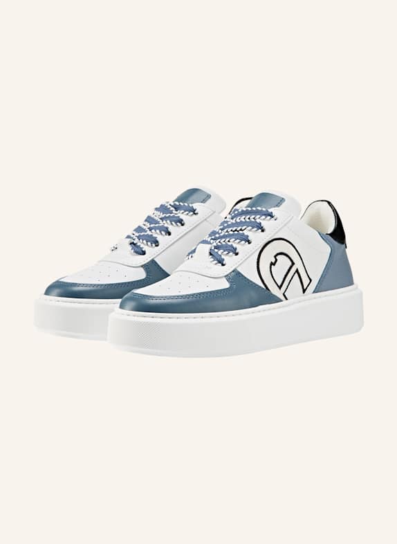AIGNER sneaker SALLY 19E BLAU/ SCHWARZ/ WEISS