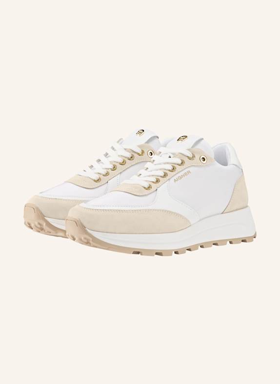 AIGNER runner sneaker SOPHIA 1B BEIGE/ WEISS