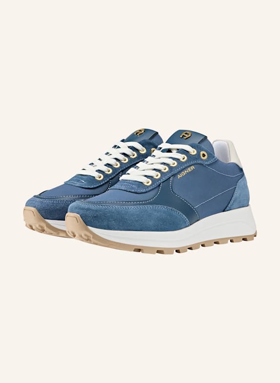 AIGNER runner sneaker SOPHIA 1B BLAU/ BEIGE
