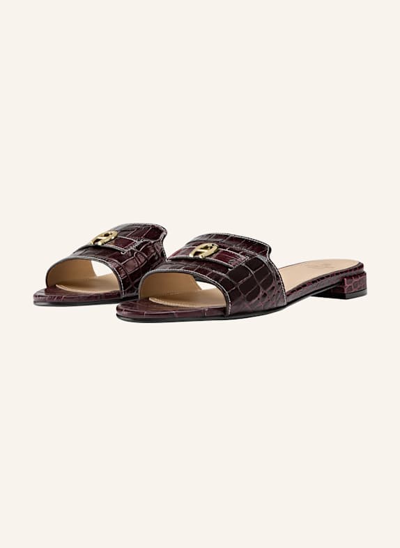 AIGNER sandal NEW ARIELLE 1C DUNKELROT