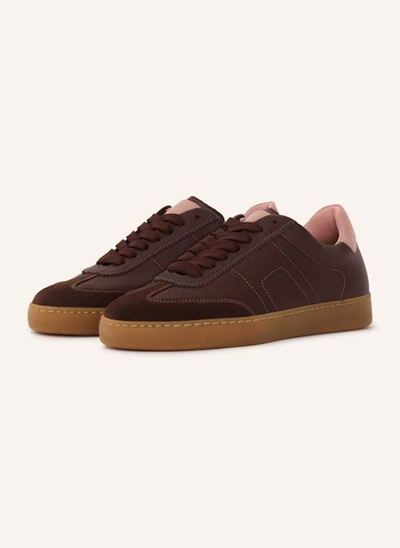AIGNER classic sneaker LUCIA 1B DUNKELBRAUN/ ALTROSA