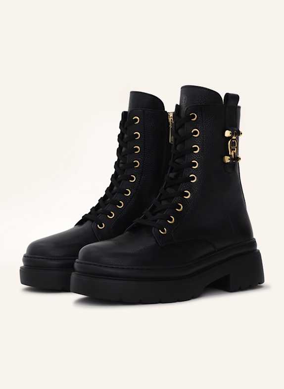 AIGNER lace bootie AILA 8C SCHWARZ