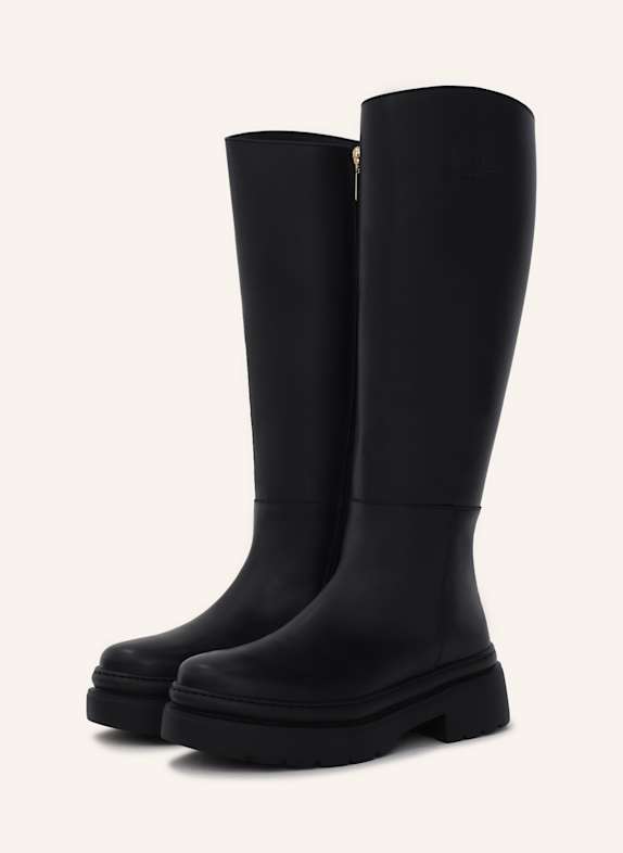 AIGNER knee-high boot AILA 7B SCHWARZ