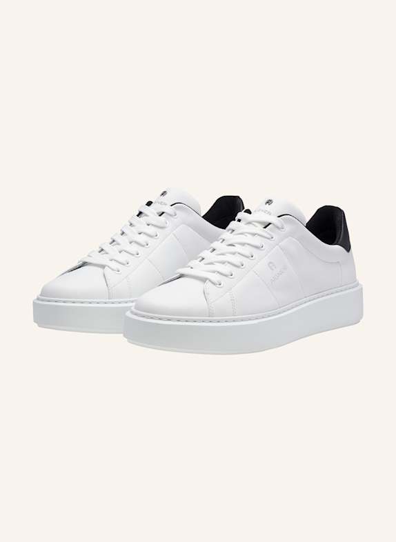 AIGNER Sneaker WILLIAM 6 WEISS/ SCHWARZ