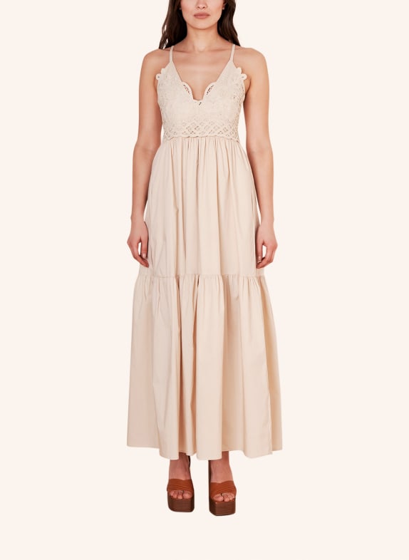 CLAIRE LUISE Kleid BEIGE