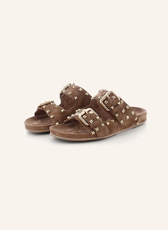 KENNEL & SCHMENGER Pantolette LOVE HELLBRAUN