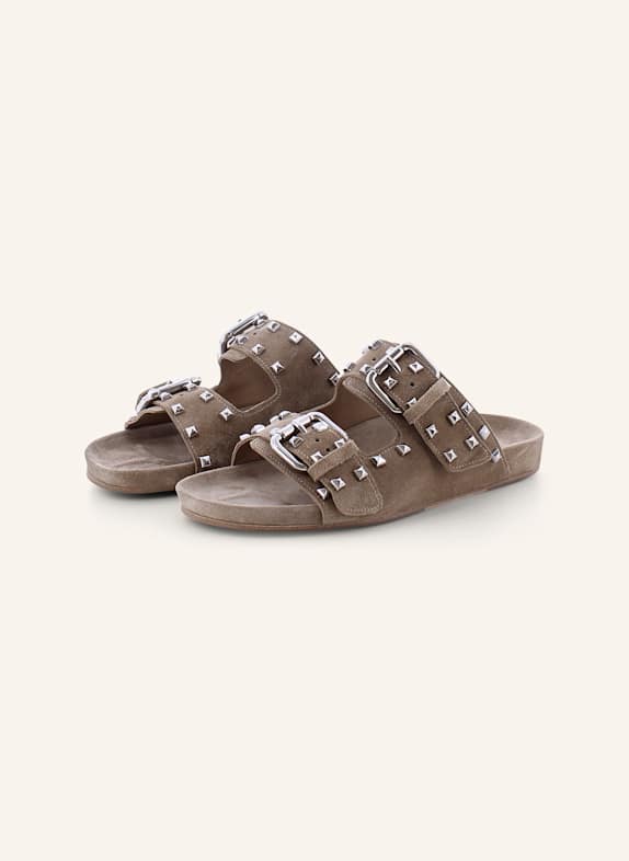 KENNEL & SCHMENGER Pantolette LOVE HELLBRAUN