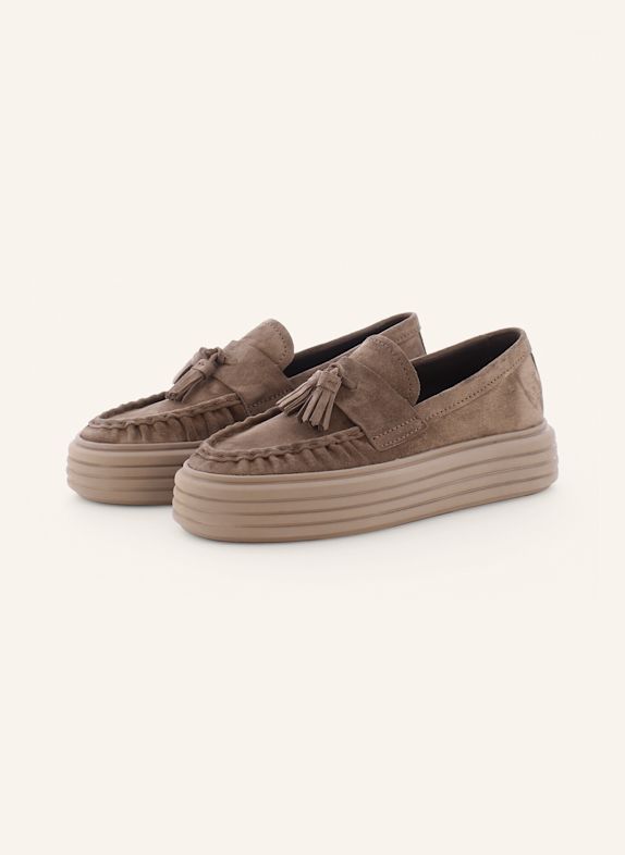 KENNEL & SCHMENGER Loafer LILO HELLBRAUN
