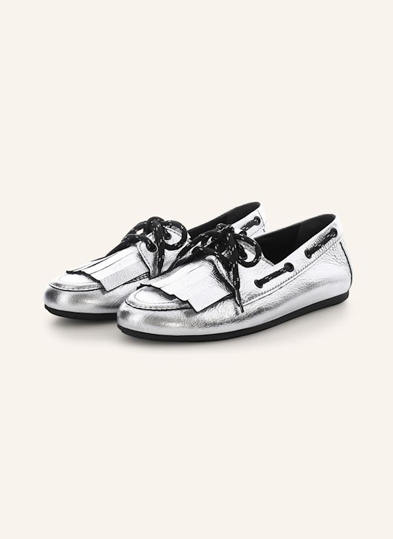 KENNEL & SCHMENGER Loafer DROP SILBER
