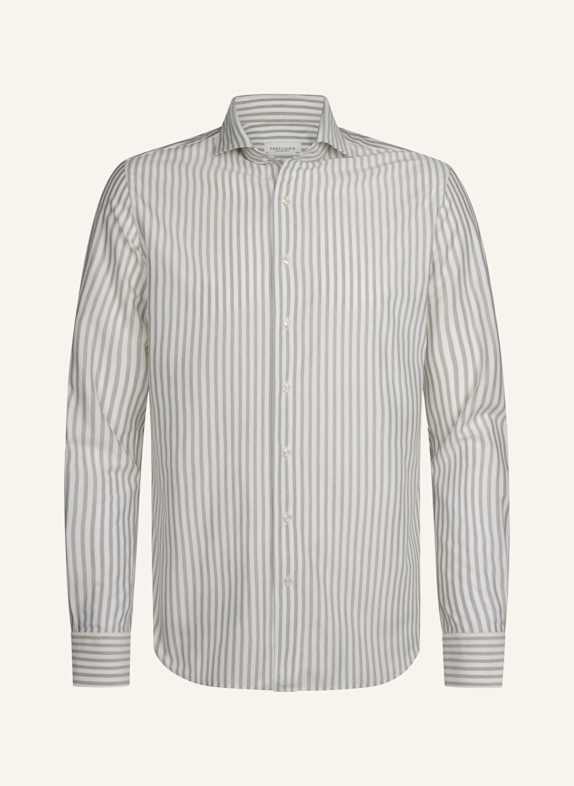 PROFUOMO Herren Hemd BEIGE/ CREME/ NUDE/ WEISS/ TAUPE