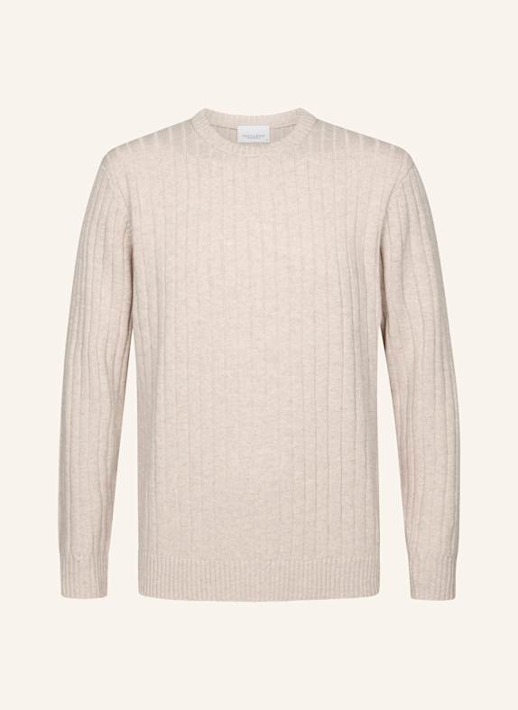 PROFUOMO Herren Pullover HELLBRAUN