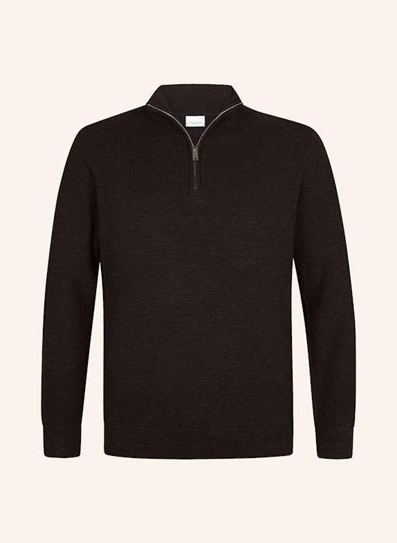 PROFUOMO Herren Troyer DUNKELBRAUN